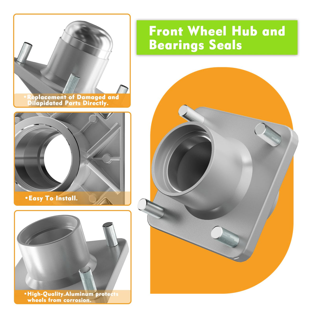 CLUBRALLY hub oil seal guards against contaminants and retains lubrication