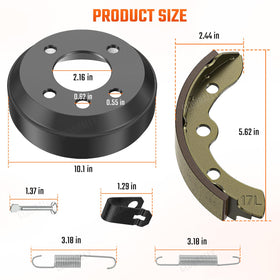 ClubRally installation guide for Club Car DS brake kit.