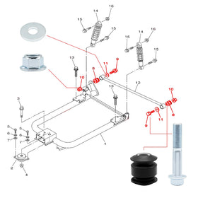 ClubRally installation guide image for Yamaha golf carts
