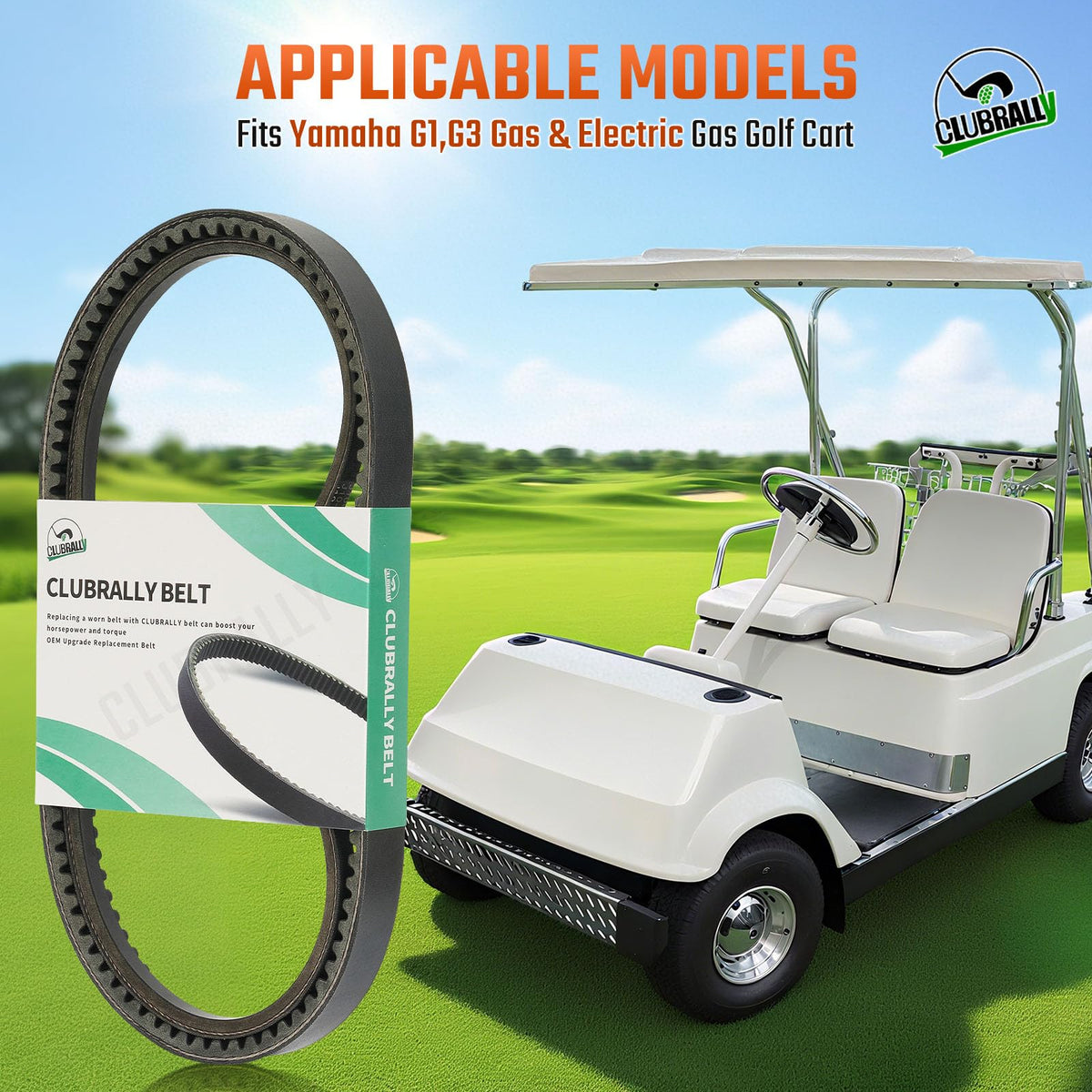CLUBRALLY installation-friendly kit simplifies replacement in minutes.
