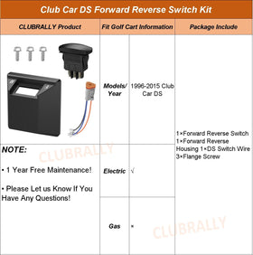 CLUBRALLY installation guide assists straightforward assembly and fit checks.