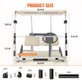 ClubRally installation kit with clips and screws simplifies mounting