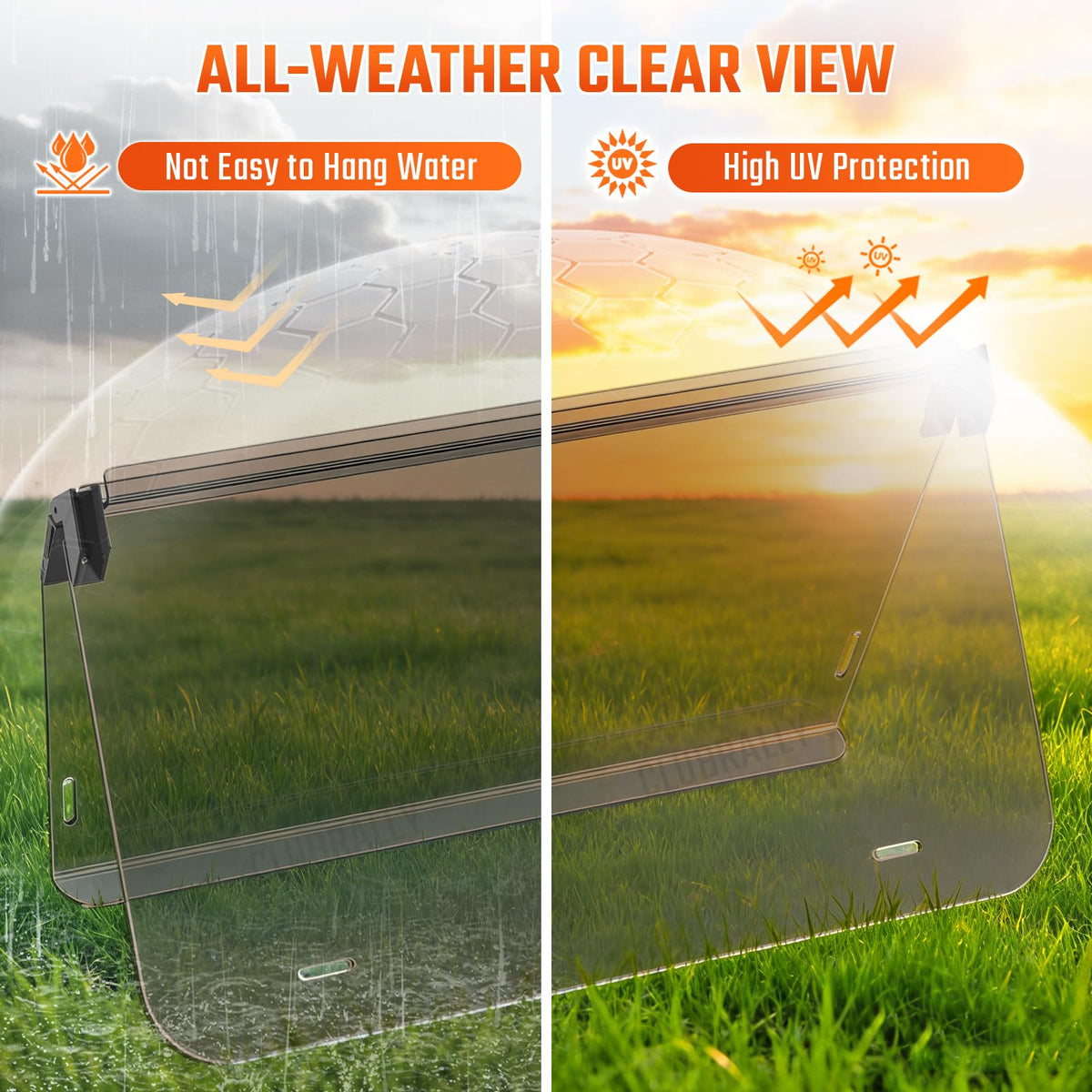 clubrally installation kit enables quick setup without drilling