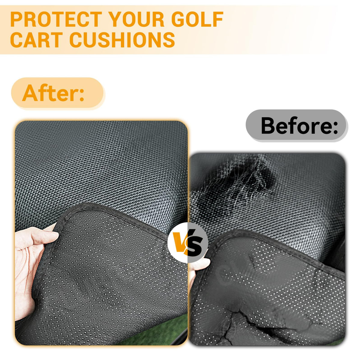 CLUBRALLY non-slip-bottom-design minimizes shifting on uneven terrain