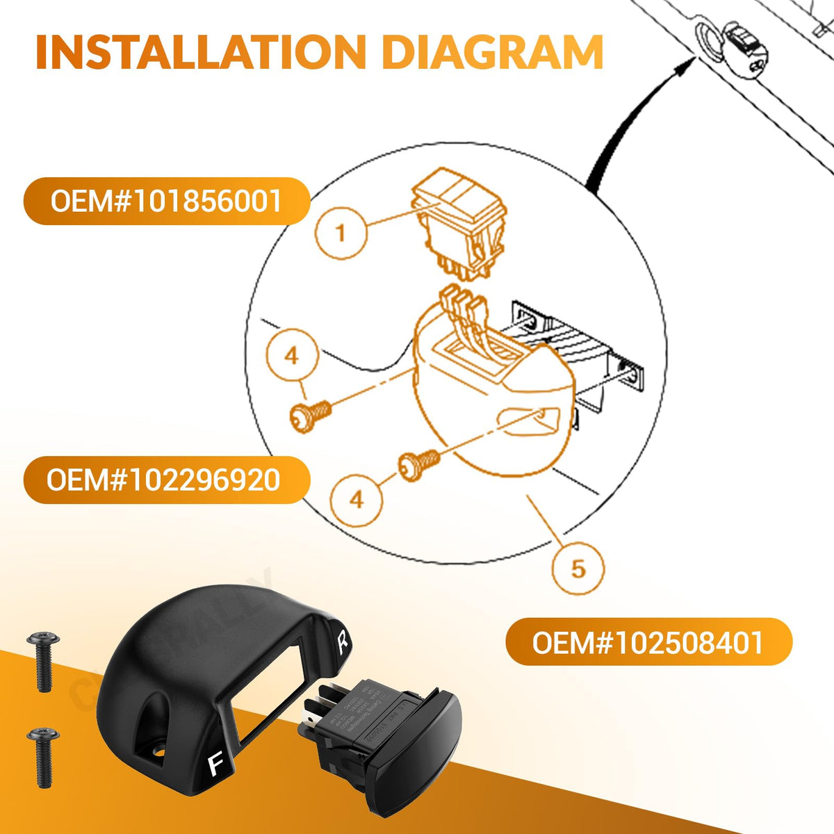 CLUBRALLY nylon body delivers durability and heat resistance.