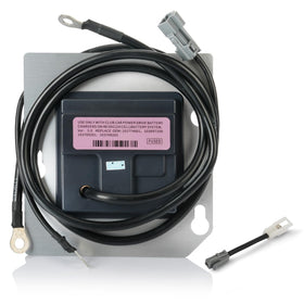 CLUBRALLY OBC 48V front view showing compact square-6-pin design for easy integration.