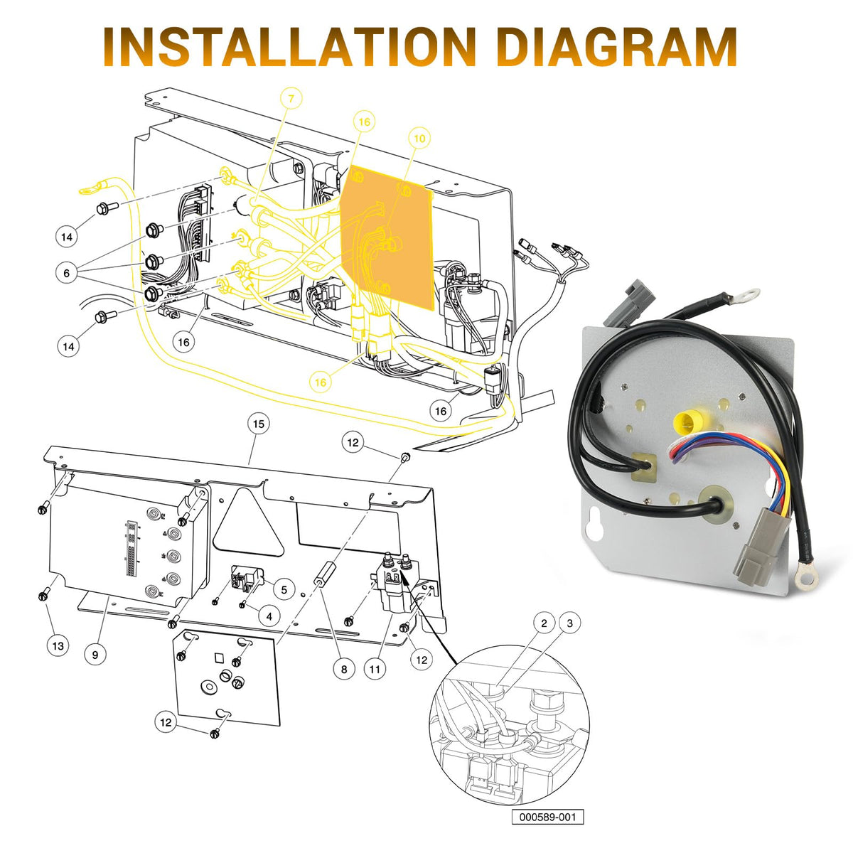 CLUBRALLY OBC 48V square-6-pin for Regen II compatibility and energy tracking.