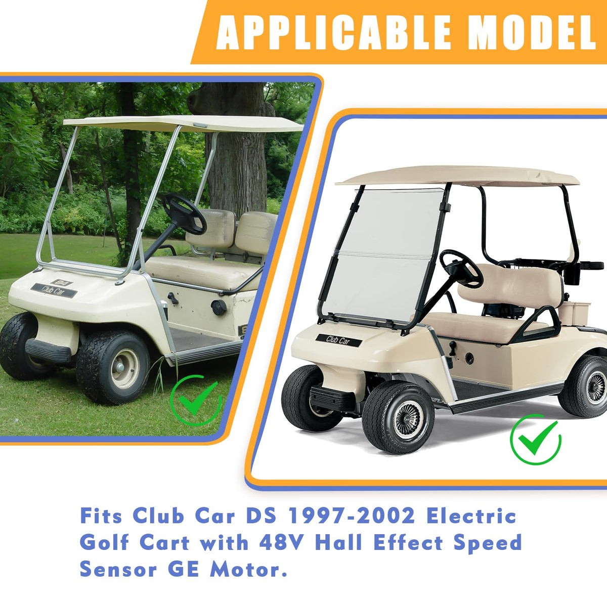 OEM part 101925801 compatibility for Club Car DS