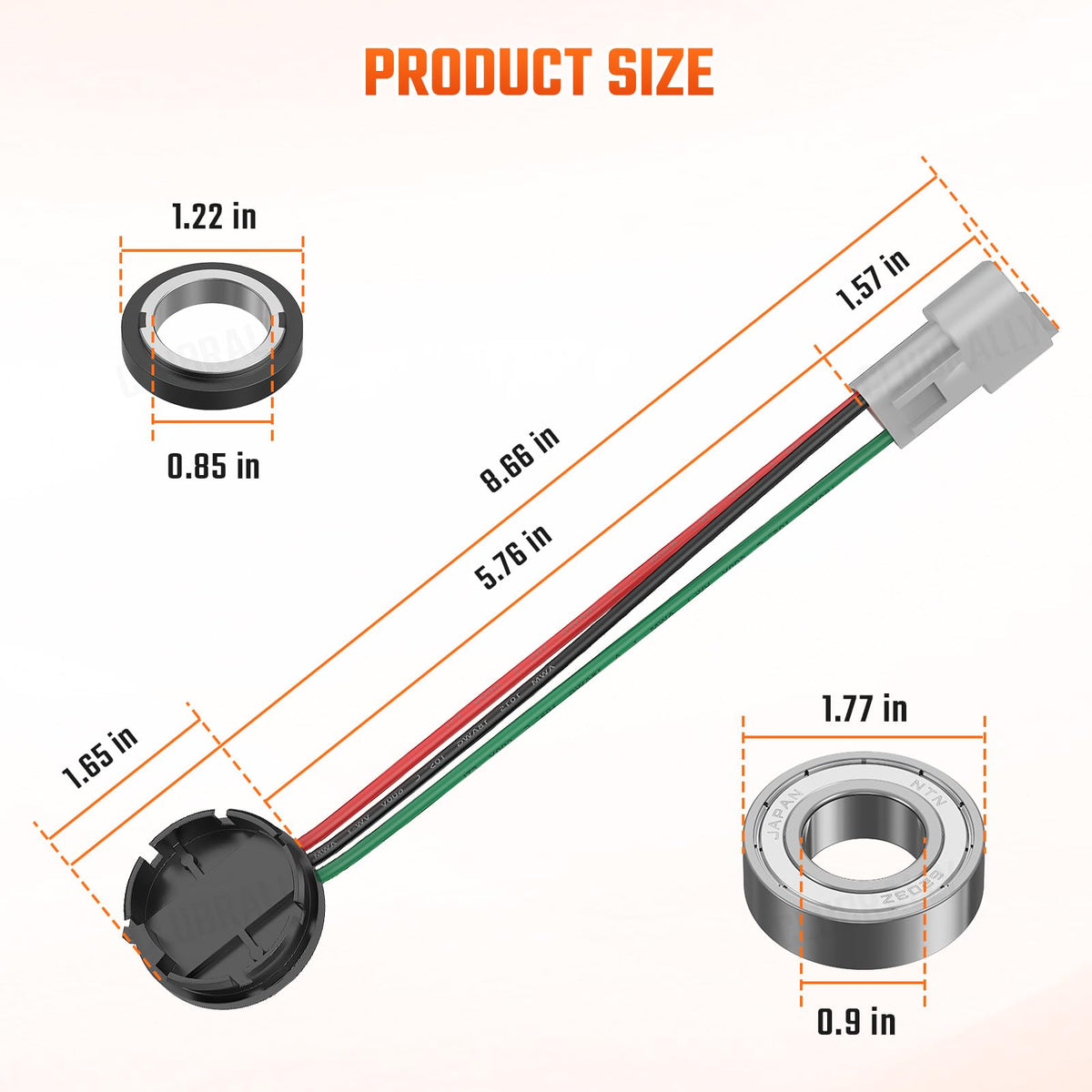 OEM number 102265601 badge emphasizes authentic parts.