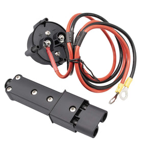 ClubRally packaged contents image displaying plug, receptacle, and screws.