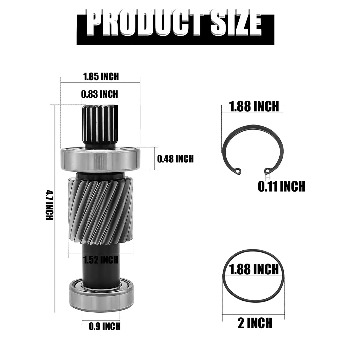 ClubRally packaging with all parts shown for easy replacement maintenance.