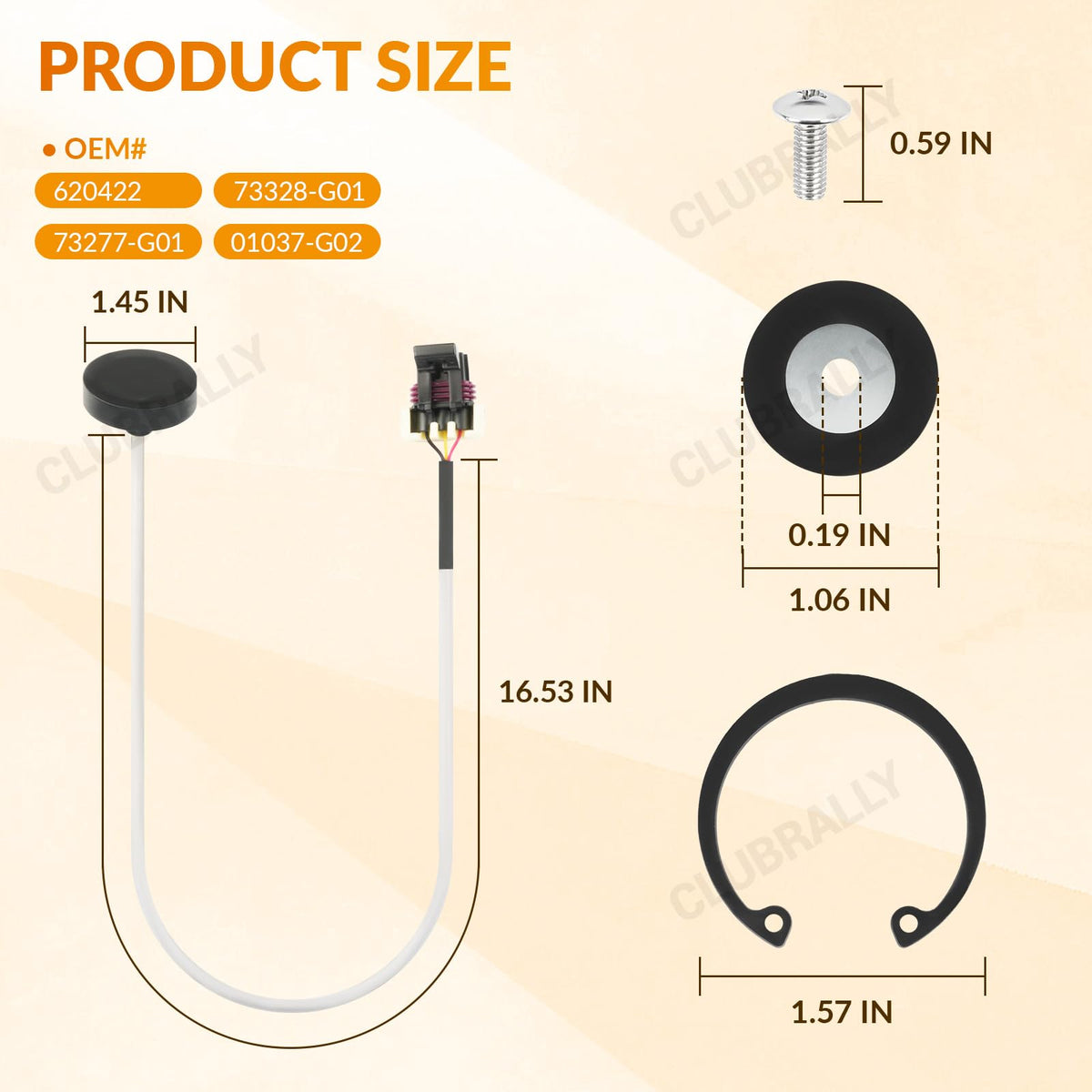 ClubRally packaging included – everything needed for quick setup.