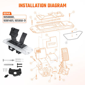 CLUBRALLY pedal assembly metal durability supports long-lasting use.
