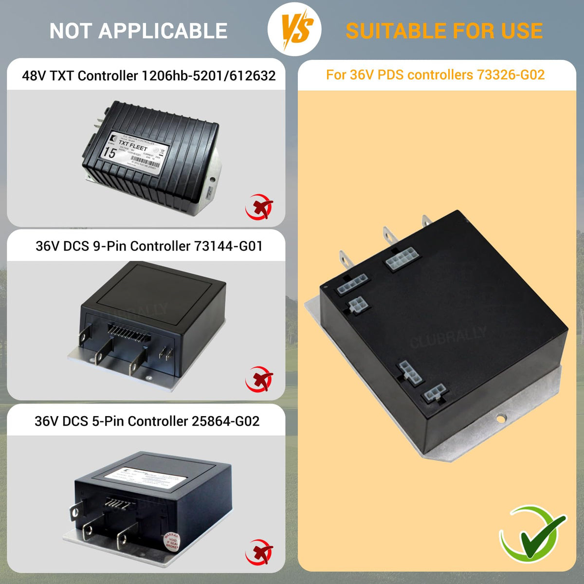 Installed CLUBRALLY pedal box on EZGO carts improves throttle control during daily rides.