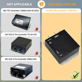 Installed CLUBRALLY pedal box on EZGO carts improves throttle control during daily rides.