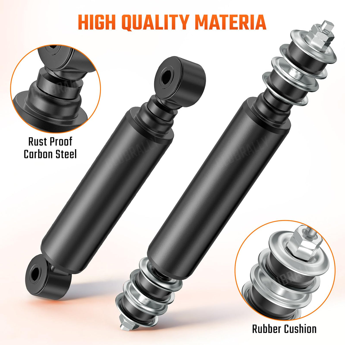 ClubRally rear shock absorber for Club Car DS delivers smoother handling.
