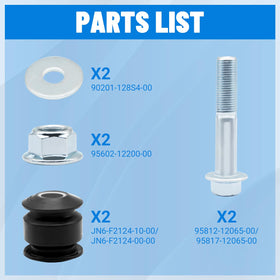 ClubRally self-locking nuts prevent loosening on rough terrain