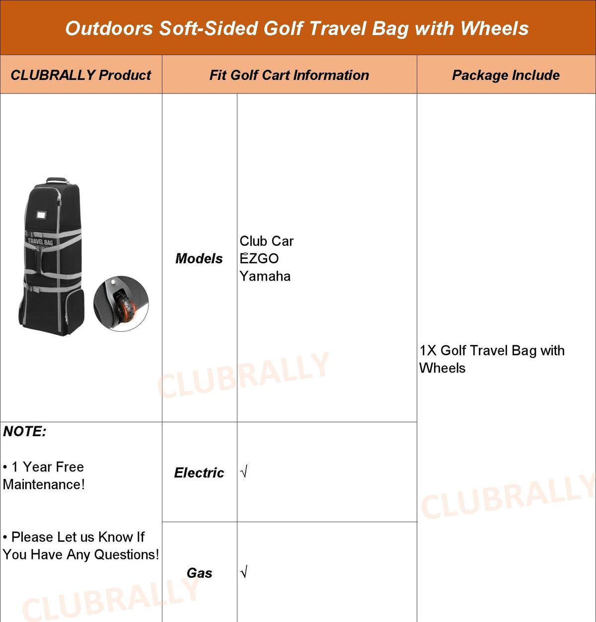 CLUBRALLY shoe compartment pocket offers dedicated space for footwear and gear.