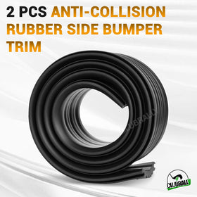 CLUBRALLY side bumper trim adds anti-collision protection for golf carts.
