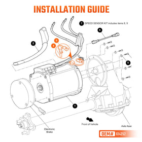 OEM 614252 replacement label on CLUBRALLY packaging.