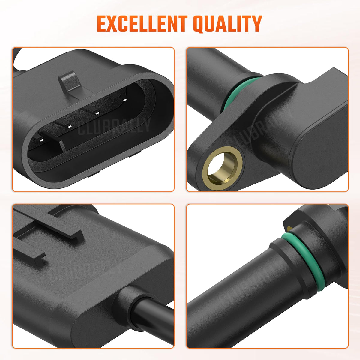 Packaging content showing sensor and screw in CLUBRALLY kit.