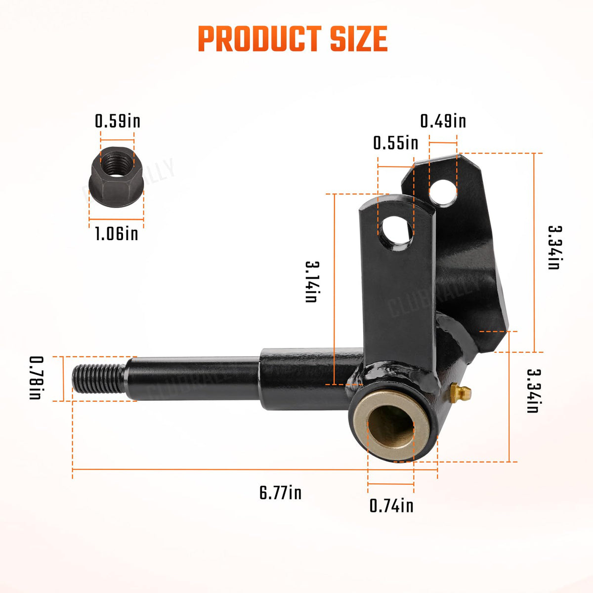 UNBOXED CLUBRALLY spindle package with included components