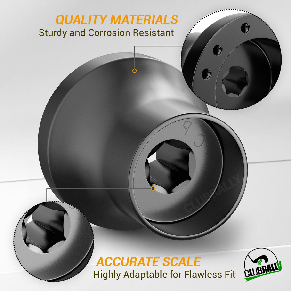 Installation in minutes showing easy steps for the ClubRALLY adapter.