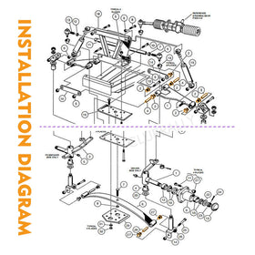 Easy installation with common tools keeps downtime to a minimum.