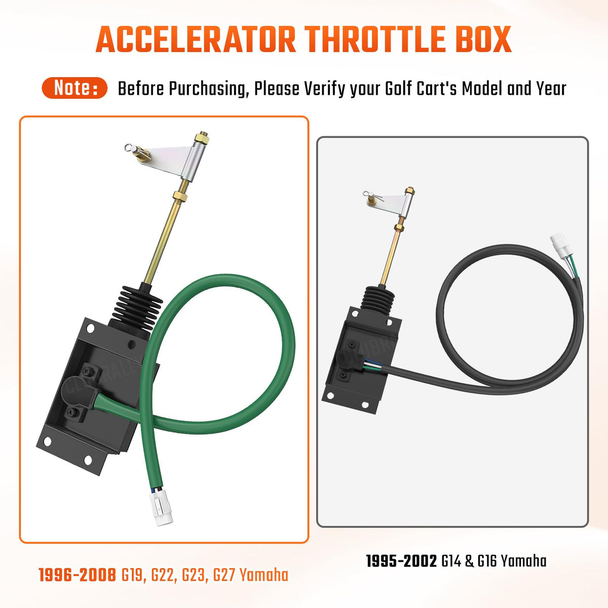 ClubRally throttle rod provides responsive throttle action for better golf-cart control