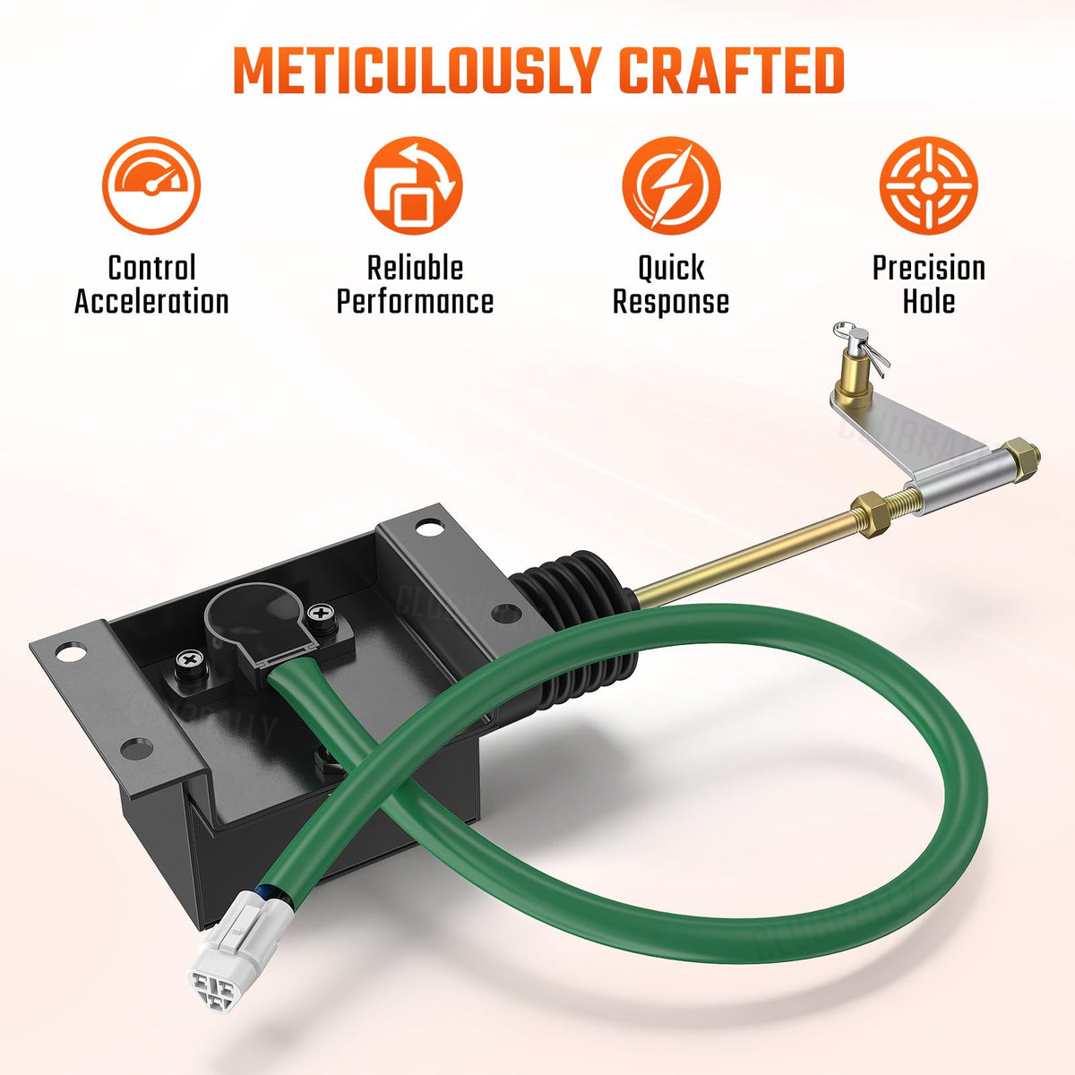 ClubRally throttle box sensor detail for precise input and smoother acceleration