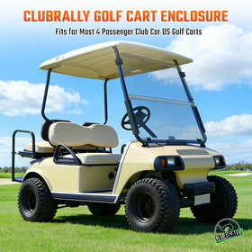 CLUBRALLY tool-free installation with adjustable hooks ensures windproof fit