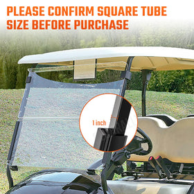 Clubrally transparent bumper pads highlight impact protection for windshield