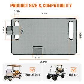 ClubRally machine washable design simplifies cleanup after trips.