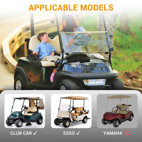 CLUBRALLY UV-protection-dirt-scratches-seats keeps cart interior pristine