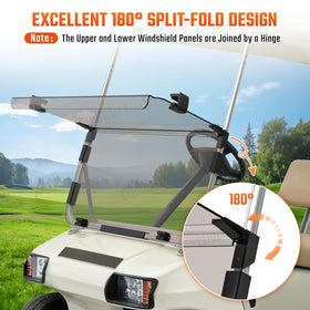 CLUBRALLY UV protective acrylic provides clear view while shielding from sun and dust