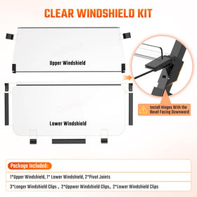CLUBRALLY UV protective polycarbonate shield maintains clarity