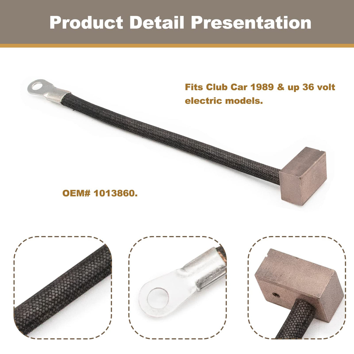 CLUBRALLY V-Glide Wiper Brush side view with slim profile for easy install
