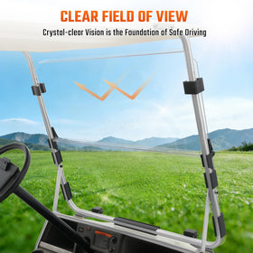 ClubRally folding design enables quick transitions for breeze or shade