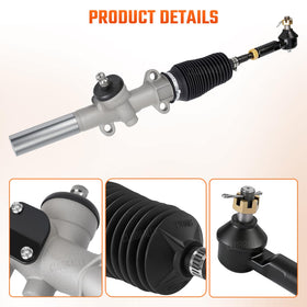 CLUBRALLY Workhorse steering rack and pinion for smooth turns and handling.