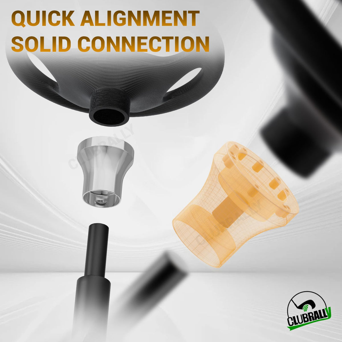 ClubRally Yamaha 5-6 hole steering wheel compatibility for a secure upgrade