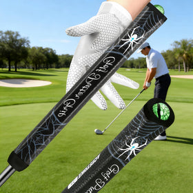 CMOSAF golf putter grip black with green eyes for visibility