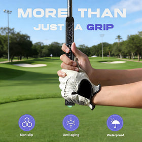 CMOSAF putter grip delivering high feedback for precise touch.
