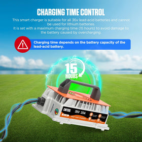 CMTOOL 36V EZGO charger cooling fan preventing overheating during use