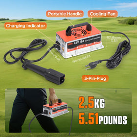 CMTOOL 48V compatible with lead-acid, AGM, and GEL batteries