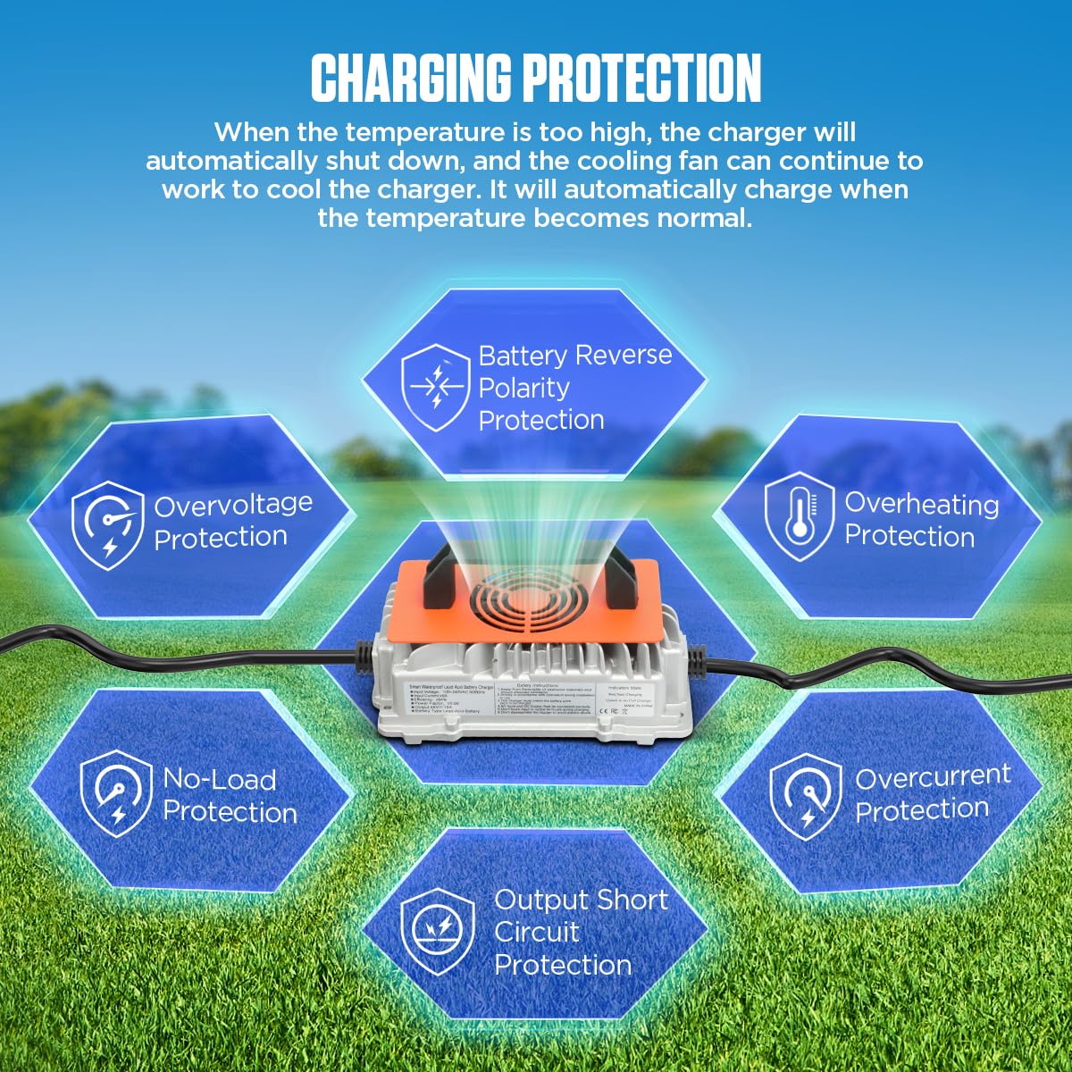 CMTOOL 7-stage smart charging for efficient power delivery