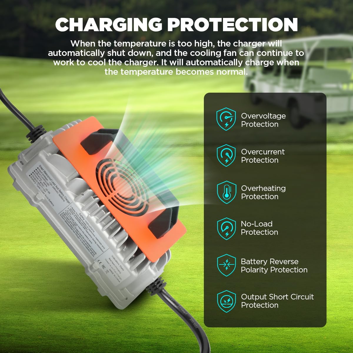 CMTOOL 7-stage smart charging adapts to battery needs for efficiency