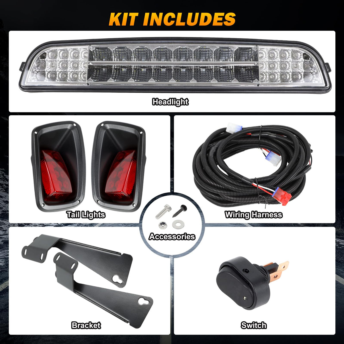 CNYGO TXT accessory set supports easy, complete installation.