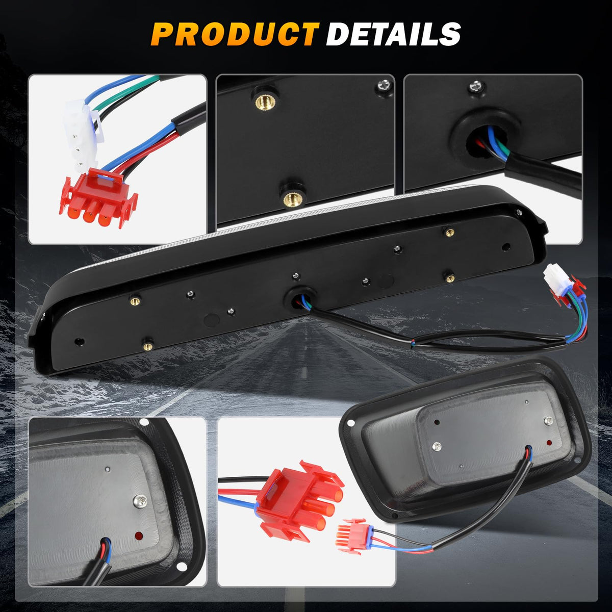 CNYGO EZ-GO TXT bracket set ensures secure mounting.