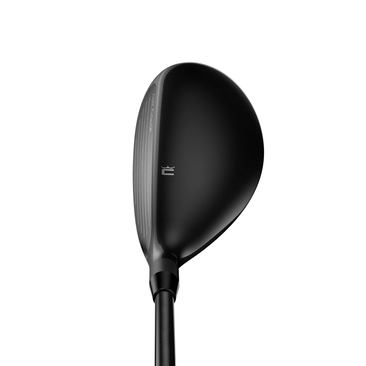 Cobra DARKSPEED Ladies Hybrid uses an AI-designed HOT face to maintain speed.