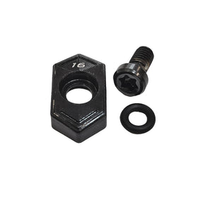 Cobra DS-ADAPT driver weight packaging showing a single 16g weight for upgrade.